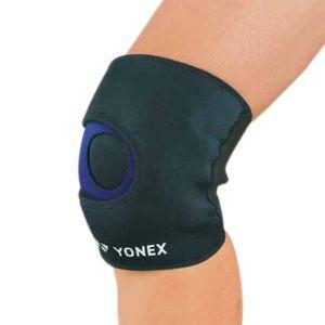 ヨネックス スポーツ マッスルパワーサポーター膝サポーター ショートタイプ MPS-80SK Lサイズサイズ ブラック ブルー MPS80SK 188 YONEX