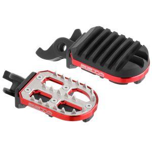 ジータ F7021 Advフットペグ レッド CRF250L/RALLY 12- CRF1000L/...