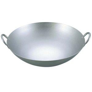 DON /即納/ アルミ 料理鍋 54cm 日本製 / 打出料理鍋 両手鍋 円付鍋 段