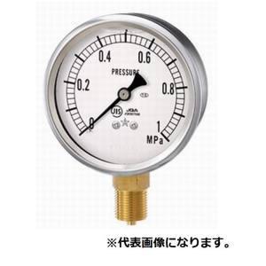 右下精器製造 G-AU1/4-60X16MPA グリセリン入圧力計 汎用品