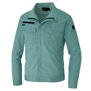 アイトス 2930 長袖サマーブルゾン 男女兼用 ターコイズ 5Lサイズの商品画像