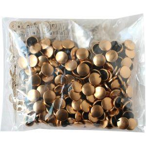 NBK SUN METAL SNAP サンスナップ 両面メタル風スナップ 13mm 100組 ピンク...