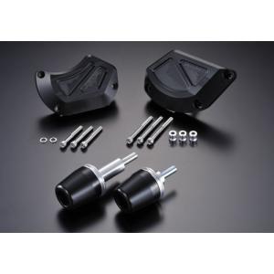 アグラス 342-483-007B Rスライダー 4点セット B 黒 ZX-10R 10 AGRAS