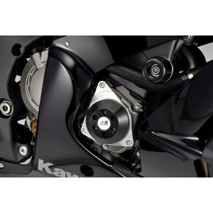 アグラス 342-487-009B Rスライダー 左右セット C 黒 ZX-10R 11-16 AG...
