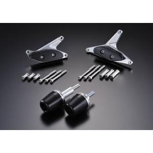 アグラス 342-483-006BX Rスライダー 4点セット A 黒 ZX-10R 10 AGRA...