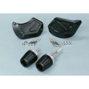 アグラス 342-478-012BX Rスライダー 4点セット B 黒 ZX-10R 08-09 A...