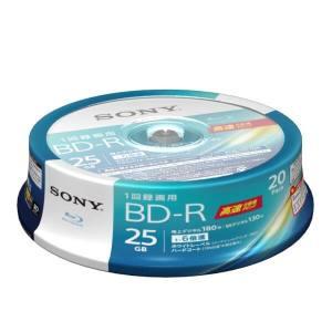 SONY 20BNR1VJPP6 BD-R BDR 25GB 6倍速20枚 スピンドルケース｜akibaoo