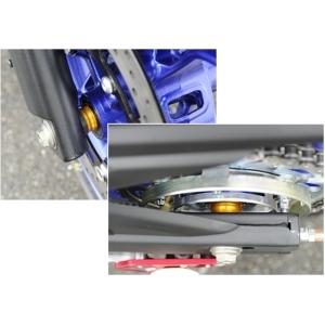 アグラス 316-275-002T フロント&amp;リアホイルカラー TIN YZF-R25/MT-25 ...