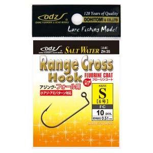 【メール便選択可】土肥富 レンジクロスフック FC S 6号 ZH-35