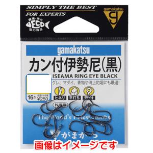Gamakatsu（がまかつ） 【メール便選択可】がまかつ カン付伊勢尼 黒