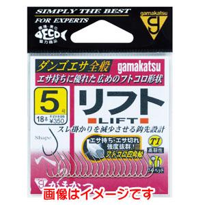 【メール便選択可】がまかつ T1 リフト 白 8号 68-614