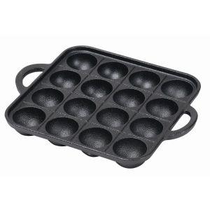 スプラウト 鉄鋳物製たこ焼きプレート 16穴 HB-6483の商品画像