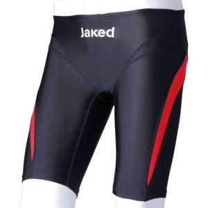 ジャケッド Fina承認 JAKED J‐ELASTICO ST ハーフスパッツ メンズ ボーイズ 競泳用水着 レッド 820041の商品画像