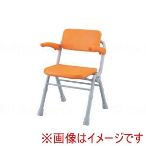 パナソニックエイジフリー PN-L41831D シャワーチェア Air ミドルSPワンタッチ オレン...