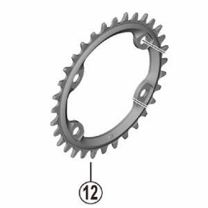 【メール便選択可】シマノ SHIMANO Y0K430000 FC-MT610 チェーンリング 30...
