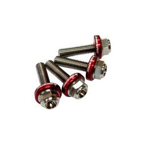 バイカーズ C0409-RED スクリーン用 ステンレスボルト レッド ADV160