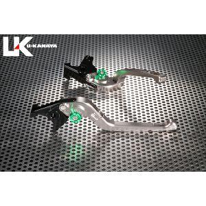 ユーカナヤ KA062-128-0706 レバーセット Rタイプ TI/RD NINJA1000SX...