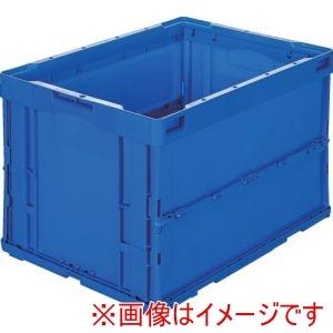 トラスコ中山 CRS50N2-DB オリコン 折りたたみコンテナ50L ダークブルー TRUSCO