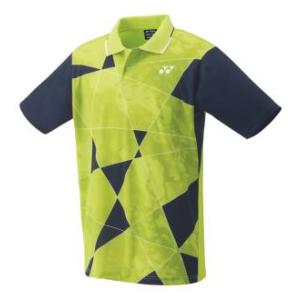 ヨネックス メンズ レディース テニス ゲームシャツ 10465 ライムグリーン 008 Lの商品画像
