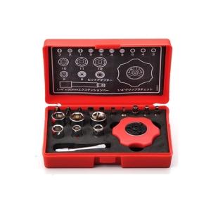 プロト PGR0098 グリップラチェットセット 18pcs ソケット/ビット ドライバーセット 1...