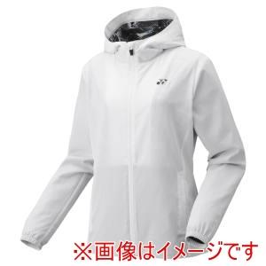 ヨネックス 57091 ウィメンズ裏地付ウォームアップパーカー ホワイト S