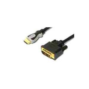 HDMI(オス)-DVI24ピン変換ケーブル 2m LDC-HDV20｜akibaoo