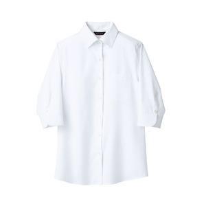 住商モンブラン BF2203-2 シャツ レディス 7分袖 白 9号