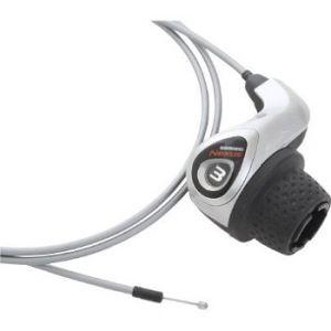 シマノ ASL3S43JS165S SL-3S43J 内装3段用レボシフトシフター シルバー SHI...