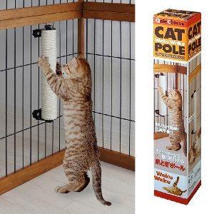 アニーコーラス キャットわくわくポール 400 猫 爪とぎ 遊具