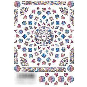 イングカワモト TSUMEKIRA ツメキラ ネイルシール ステンドグラス