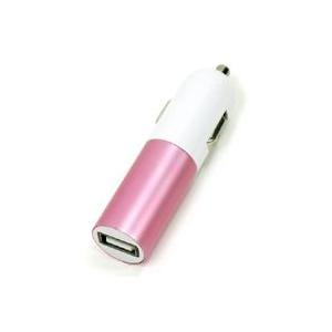 iPad/iPhone4対応 CARソケット用USB電源 ケーブル付 RCG-C29PK(ピンク)