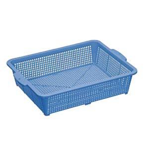 アシスト 抗菌角型ザル 浅3型 （ ざる ザル 浅型ザル 角ザル スクエア