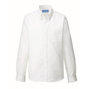 カゼン 610-10 メンズシャツ シロ Sサイズ KAZEN