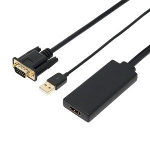 【メール便選択可】アイネックス AMC-VGAHDA VGA-HDMI変換ケーブル AINEX
