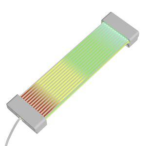 アイネックス RLD-STR24P ARGB LEDカバー 内部 24ピン/3×8ピン ケーブル用 ...
