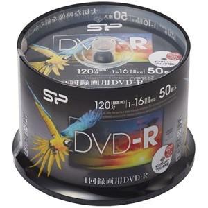 SPDR120PWC50S 録画用DVD-R 1-16倍速記録対応 インクジェットプリンタ対応 50...