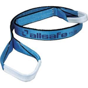 allsafe AS3E25-15 allsafeスリングベルト3E25x1.5m スカイブルー オ...