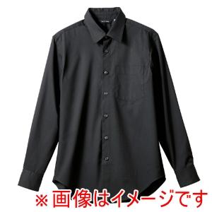 住商モンブラン SS006-93 シャツ 兼用 長袖 黒 3L