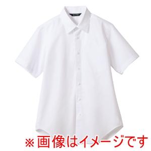 住商モンブラン SS008-01 シャツ 兼用 半袖 白 3L
