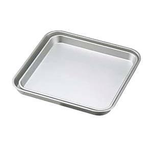 ナカオ アルマイト 角盆 36cm N-74 中尾アルミ