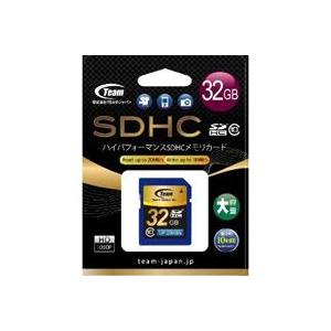 【メール便選択可】チーム SDHC 32GB TG032G0SD28K Class10 SDカード