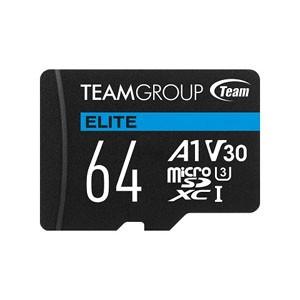 【メール便選択可】チーム microSDXC 64GB TEAUSDX64GIV30A103 microSDXC 64GB UHS-I U3 V30 A1 Class10｜akibaoo