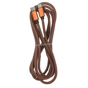 Lazos L-TCC5-RE2 Type C - Type C 5A ケーブル レザー 2m