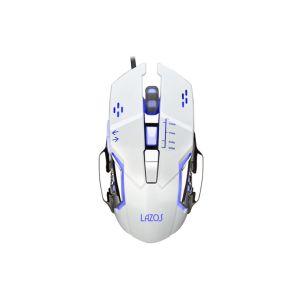 Lazos L-MSG6-W ゲーミングマウス 6ボタン ホワイト