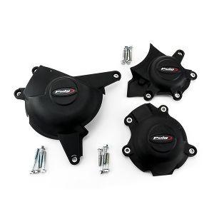 プーチ 20126N エンジンケースカバー ブラック GSX-R1000/R 17-19