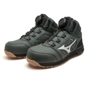 ミズノ F1GA220336-275 ALMIGHTY LSII73M BOA カーキXホワイト 2...