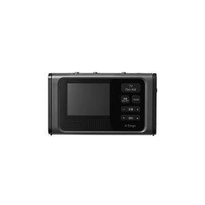 A-Stage OR01A-03BK 3.2インチ液晶ワンセグTVラジオ