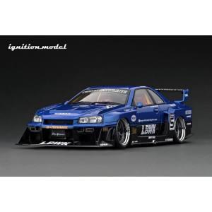 ティーケー.カンパニー 1/18LB-ER34 SuperSilhouetteSKYLINE BL/...