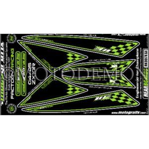 モトグラフィックス MT-RK007KGE ボディパッド REAR ZX-10R NINJA C S...