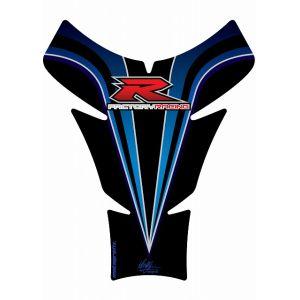 モトグラフィックス MT-TS014KB タンクパッド BLK/ブルー GSX-R600/750/1...